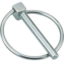 Veerborgpen van metaal