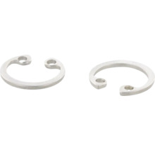 Twee E-ringen van metaal