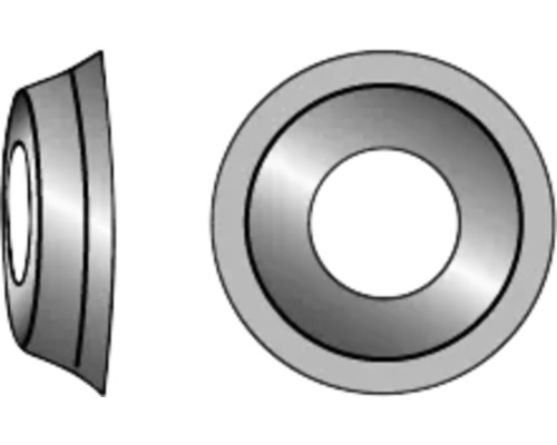 Kegelring in twee weergaven