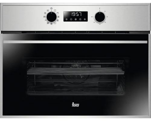 TEKA Compacte oven met magnetron zonder kookplaat HSC644C bruikbaar volume 40 L RVS 59,5x45,5x55,9cm