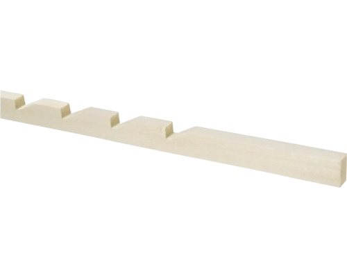 Keeplat grenen (b x d x l) 28 x 18 x 2400 mm Zadel voor gitaar