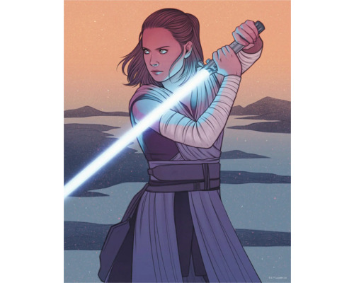 KOMAR Poster Star Wars - Rey Skywalker 30x40 cm