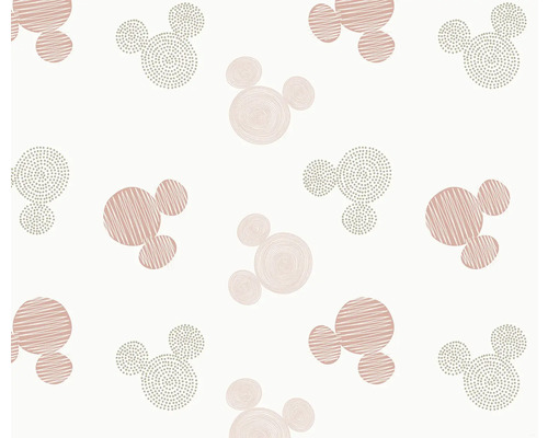 KOMAR Fotobehang vlies DX6-158 Mickey´s Cuties 300x250 cm Behang met Mickey Mouse-patroon