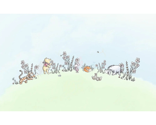 KOMAR Fotobehang vlies IADX8-115 Winnie the Pooh - Curious Mind 400x250 cm