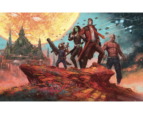 KOMAR Fotobehang vlies IADX8-116 Guardians of the Galaxy 400x250 cm