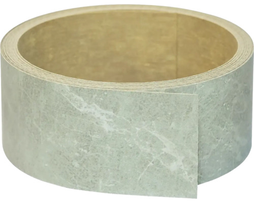 PICCANTE Kantenband voor aanrechtblad white horn E14-700MT, 4100x40 mm Decoratieve folierol met marmeren motief