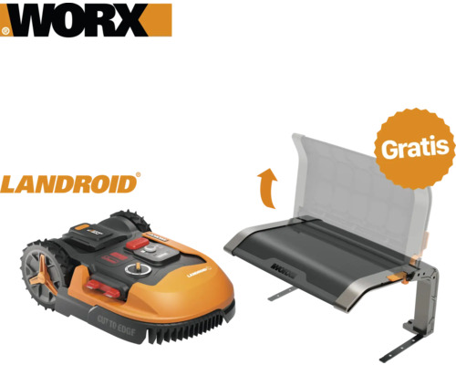 WORX Robotmaaier Landroid L1000-2.0 WR147E.1 met Wifi en bluetooth *Nu met gratis garage"