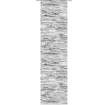HOME FASHION Paneelgordijn Walli grijs 60x245 cm