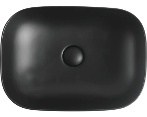 Waskom van keramiek met rechthoekige vorm