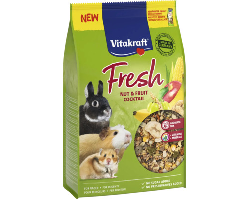 VITAKRAFT Knaagdiersnack Fresh noten & fruit cocktail 300 g