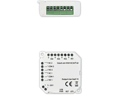 Ingangsmodule met aansluitingen