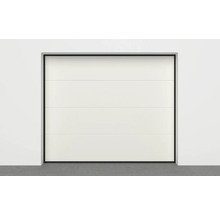 Sectionaalpoort met horizontale lijnen