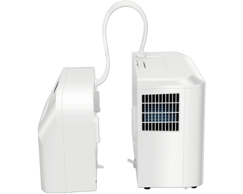 Mobiele airconditioner met luchtafvoerslang