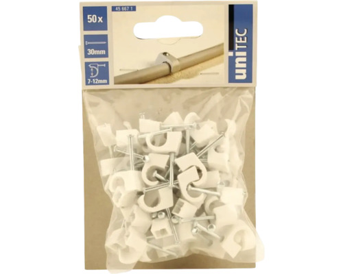 Unitec Nagelbeugels 7-12 mm, 50 stuks