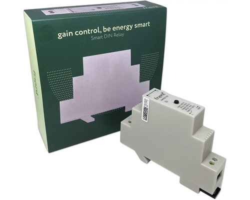 Smart DIN relais met verpakking