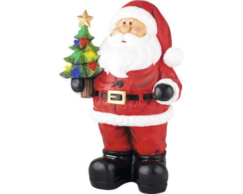 Kerstmanfiguur met kerstboom