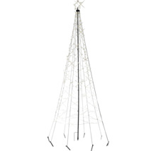 Decoratieve lichtboom met ster voor buiten