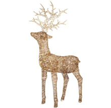 Decoratief rendier van draad voor de kerstperiode