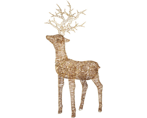 Decoratief rendier van draad voor de kerstperiode