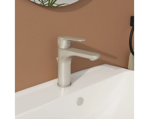 Wastafelkraan op een wastafel