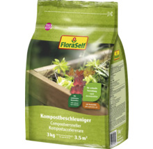 FloraSelf compostversneller in een verpakking van 3 kilogram voor snelle ontbinding