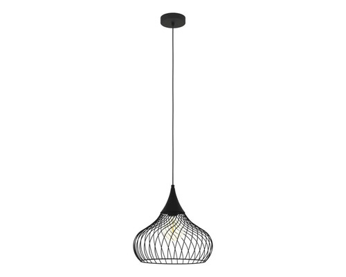 Hanglamp met draadgaas in geometrisch design
