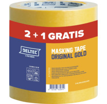 Deltec Original Gold schilderstape, 24 mm x 50 m, aanbieding 2 plus 1 gratis