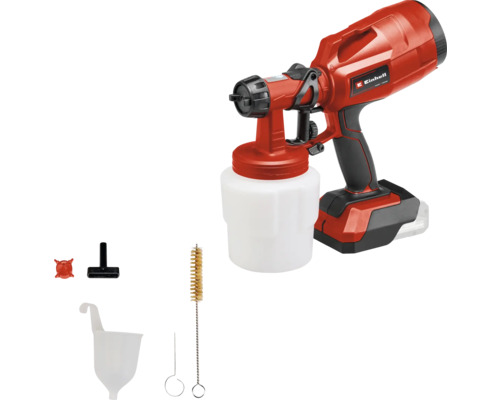 Einhell accuspuitverf systeem met accessoires