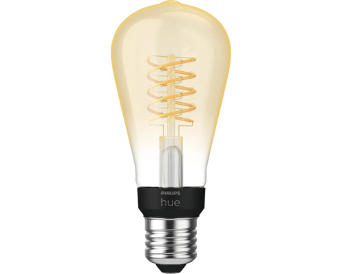 PHILIPS Hue White LED filament lamp E27/7,2W ST64