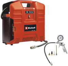 Einhell accu compressor met manometer en accessoires