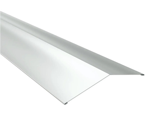 PRECIT metalen nokvorst zink 1000 x 400 x 0,5 mm Metalen vensterbankprofiel