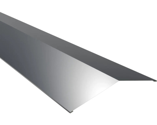 PRECIT metalen nokvorst antraciet RAL 7016 1000 x 400 x 0,5 mm Metalen dakrandprofiel