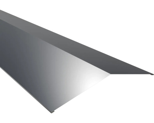 PRECIT metalen nokvorst antraciet RAL 7016 2000 x 500 x 0,5 mm Metalen dakrandprofiel