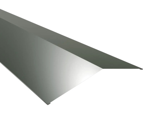 PRECIT metalen nokvorst groen RAL 6020 1000 x 500 x 0,5 mm Plaatwerk hoek voor dak en wand