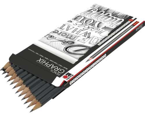 Pak grafietpotloden, twaalf stuks