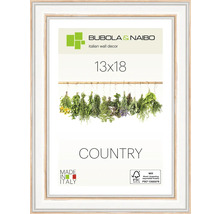 Fotolijst in landelijke stijl, formaat 13x18, Bubola & Naibo logo, FSC keurmerk