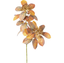 Decoratieve kunstplant met bladeren en bloeiwijzen