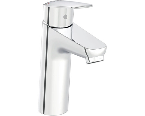 Wastafelkraan van verchroomd metaal