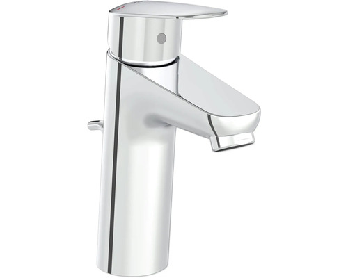 Chromen wastafelkraan