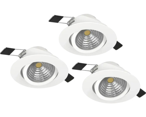Drie LED-inbouwspots