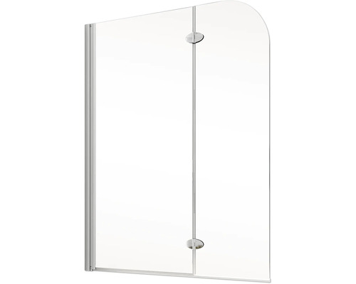 Douchescherm met helder glas