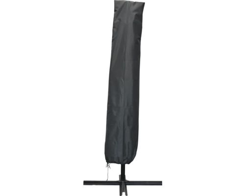 SOLUNA Beschermhoes parasol polyester zwart 210x55/40
