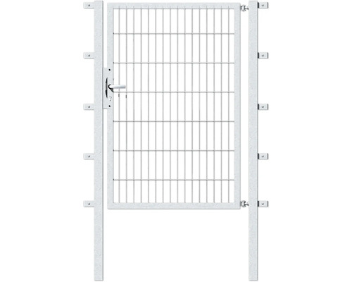 GAH. ALBERTS Enkele poort Flexo thermisch verzinkt 100x140 cm incl. paal 6x6 cm