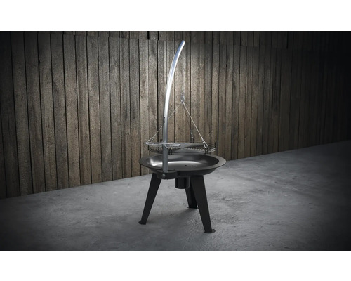 Draaibare barbecue met grillrooster voor buiten