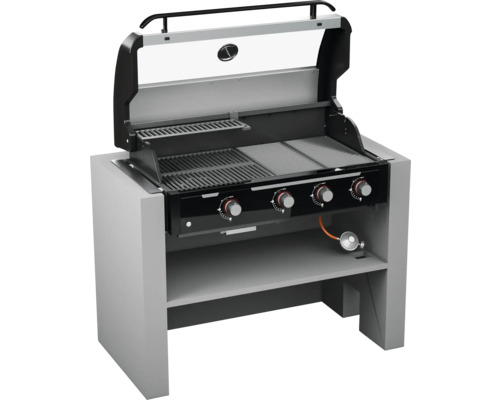 Gasbarbecue met grillrooster en opbergruimte