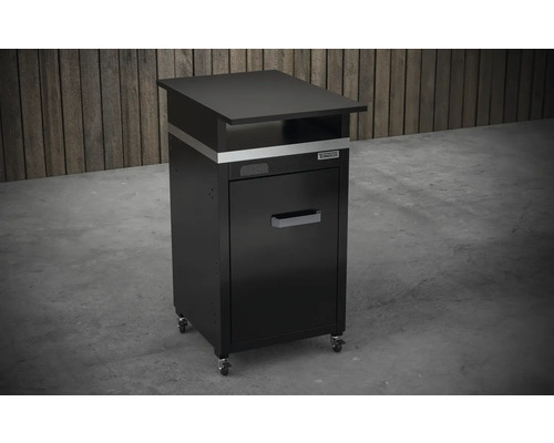 Werkplaatskast met wielen en lade