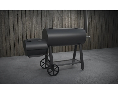 Barbecuekar met wielen en opbergruimte
