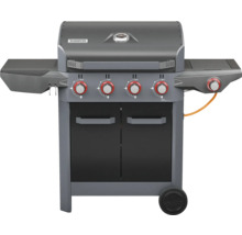 Tennekers gasbarbecue met vier branders, opbergruimtes en onderkast