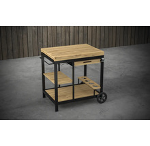 Barbecuetafel met werkblad, lade en planken