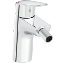 Bidetkraan van metaal, glanzend